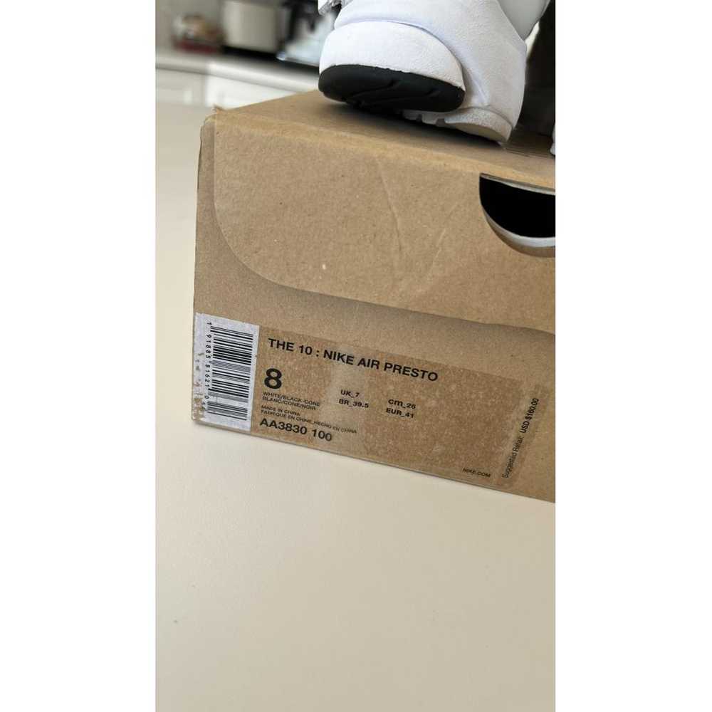 Nike x Off-White Air Presto cloth low trainers - image 10