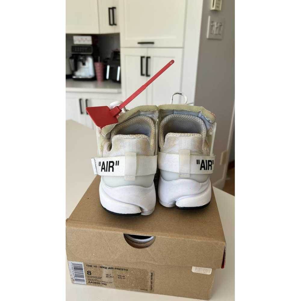 Nike x Off-White Air Presto cloth low trainers - image 6