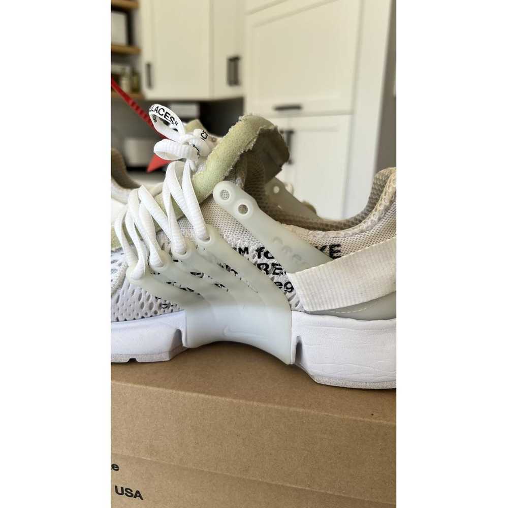 Nike x Off-White Air Presto cloth low trainers - image 8