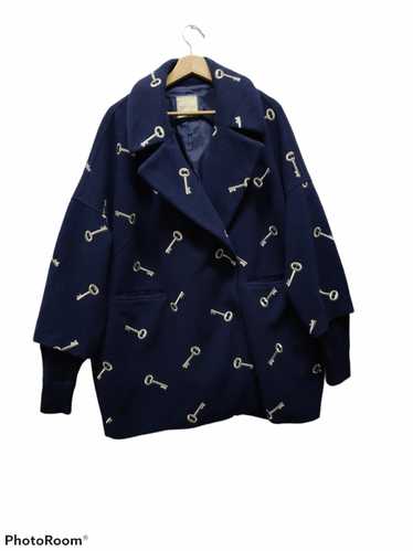 Unlisted Kirii et kirii wool jacket over print emb