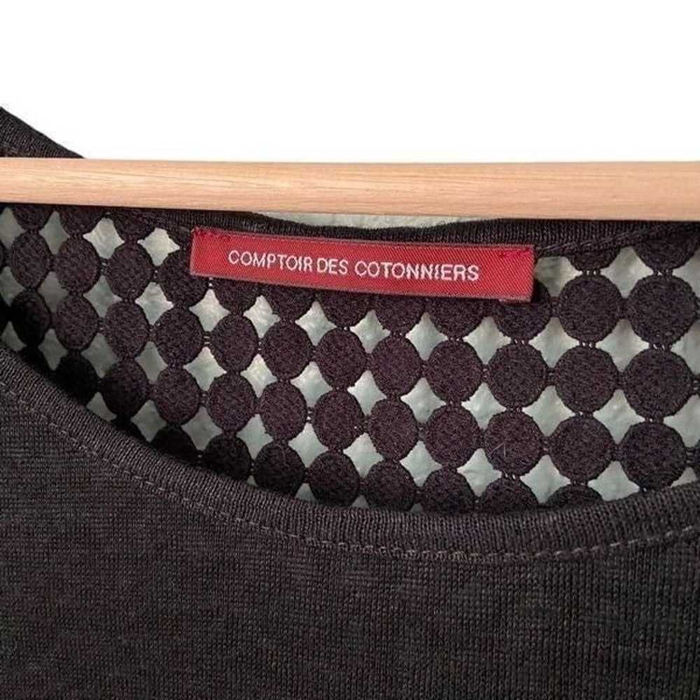Comptoir des Cotonniers Black Lace Blouse Short S… - image 7