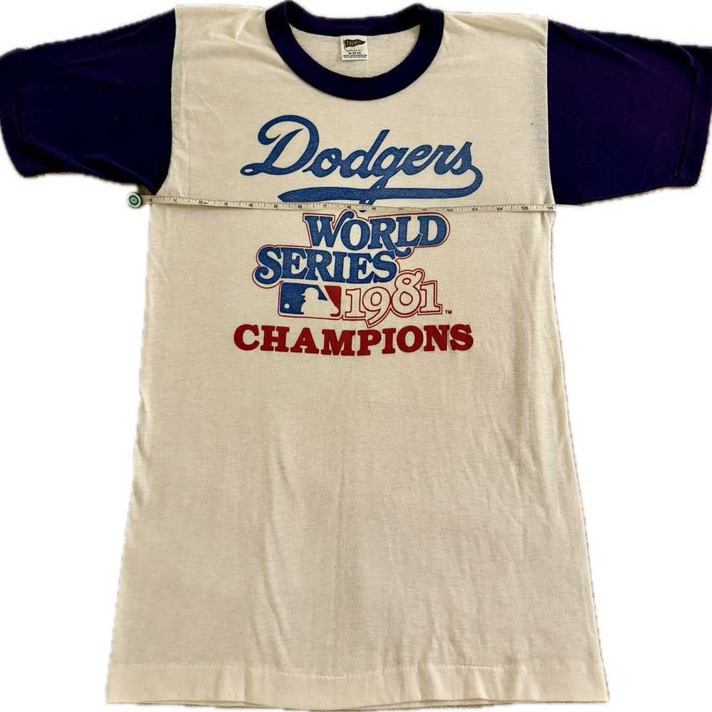 Vintage LA Dodgers 1981 World Series Champions Ba… - image 1