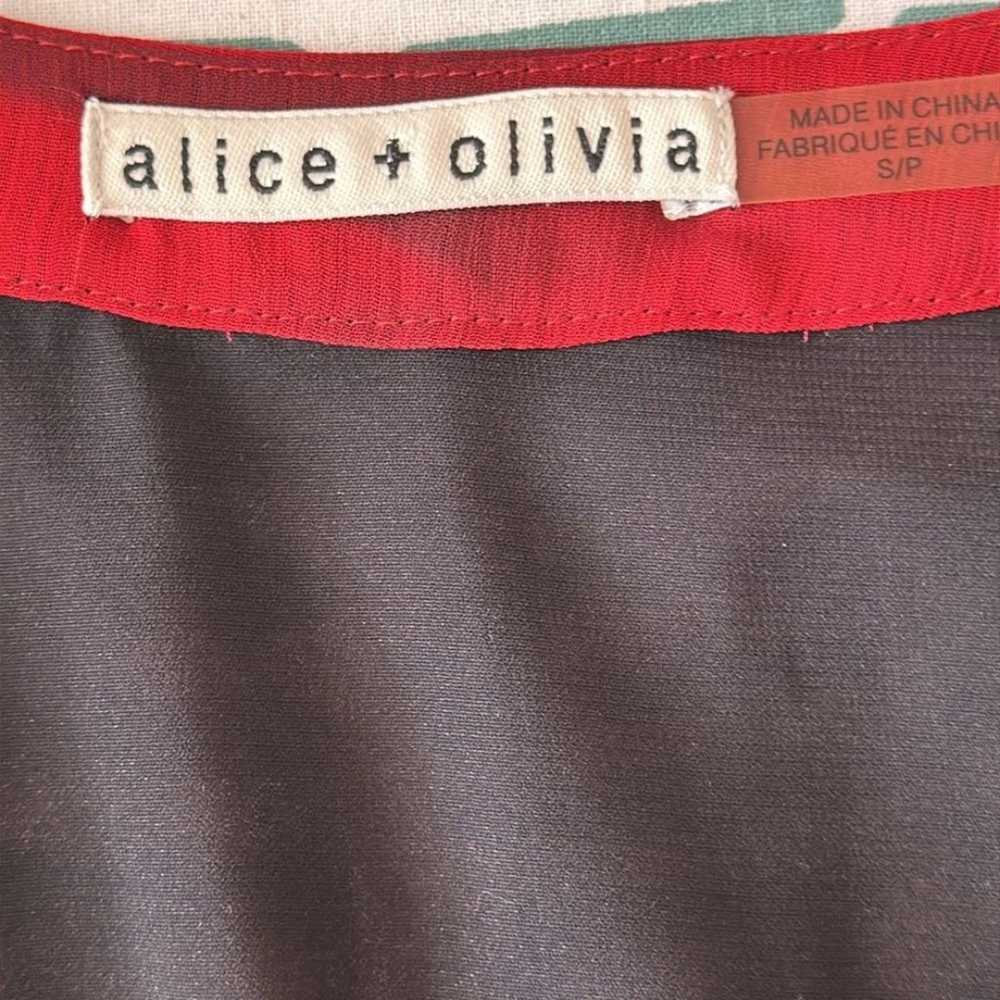 Alice + Olivia Adanna Woven Conservatory Rose Blo… - image 7