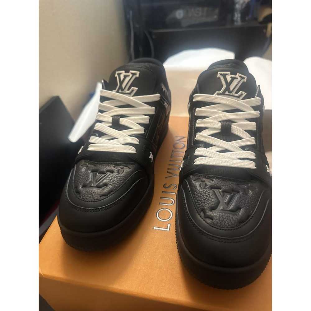 Louis Vuitton Lv Trainer leather low trainers - image 8