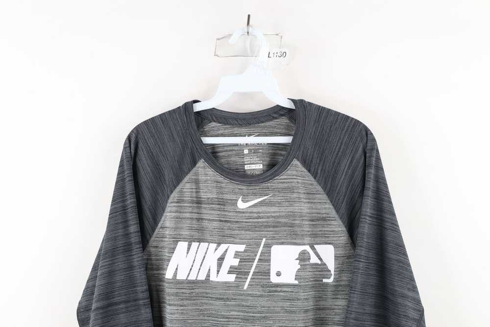 Nike × Vintage Nike Baseball Cut Spell Out 3/4 Sl… - image 2