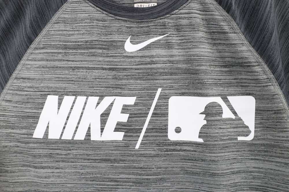 Nike × Vintage Nike Baseball Cut Spell Out 3/4 Sl… - image 4