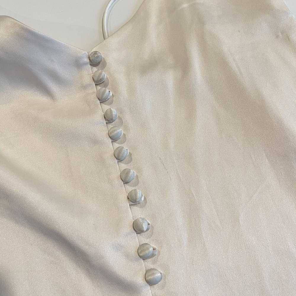 Are You Am I | Kaede Ivory Silk Button Front Cami… - image 8