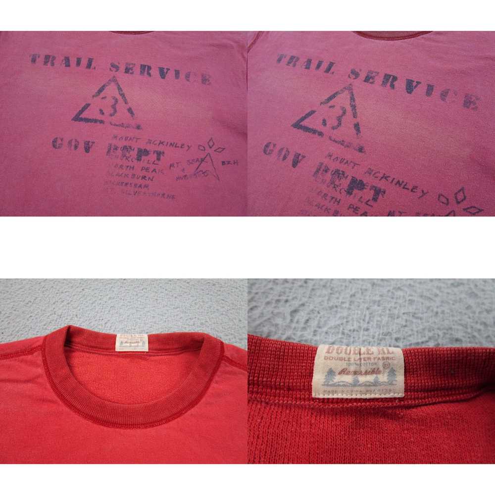 Ralph Lauren RRL Shirt Mens S, M Red Thermal Laye… - image 4