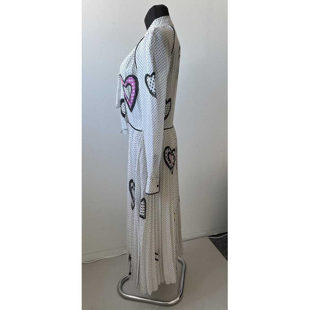 Dior Silk mid-length dress - image 2