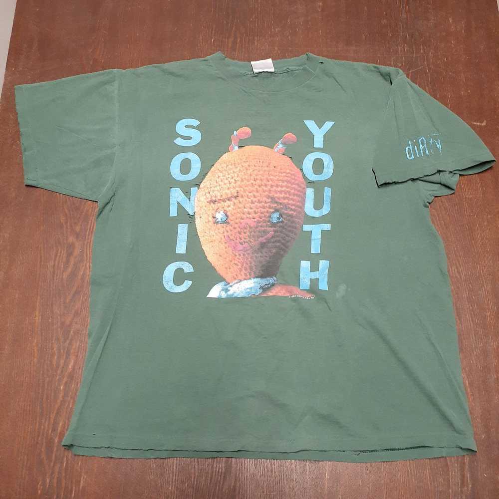 Vintage vintage t-shirt Sonic Youth Dirty 1992 gr… - image 1