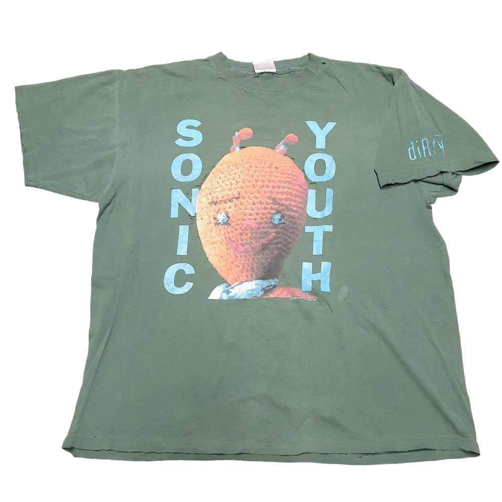 Vintage vintage t-shirt Sonic Youth Dirty 1992 gr… - image 2