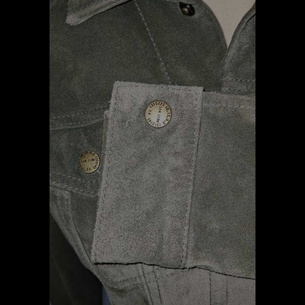 Current Elliot Suede  Mechanic Shirt Jacket EUC - image 6
