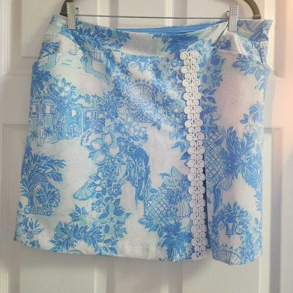 Lilly Pulitzer Toile me About It XL Colby Top wit… - image 6