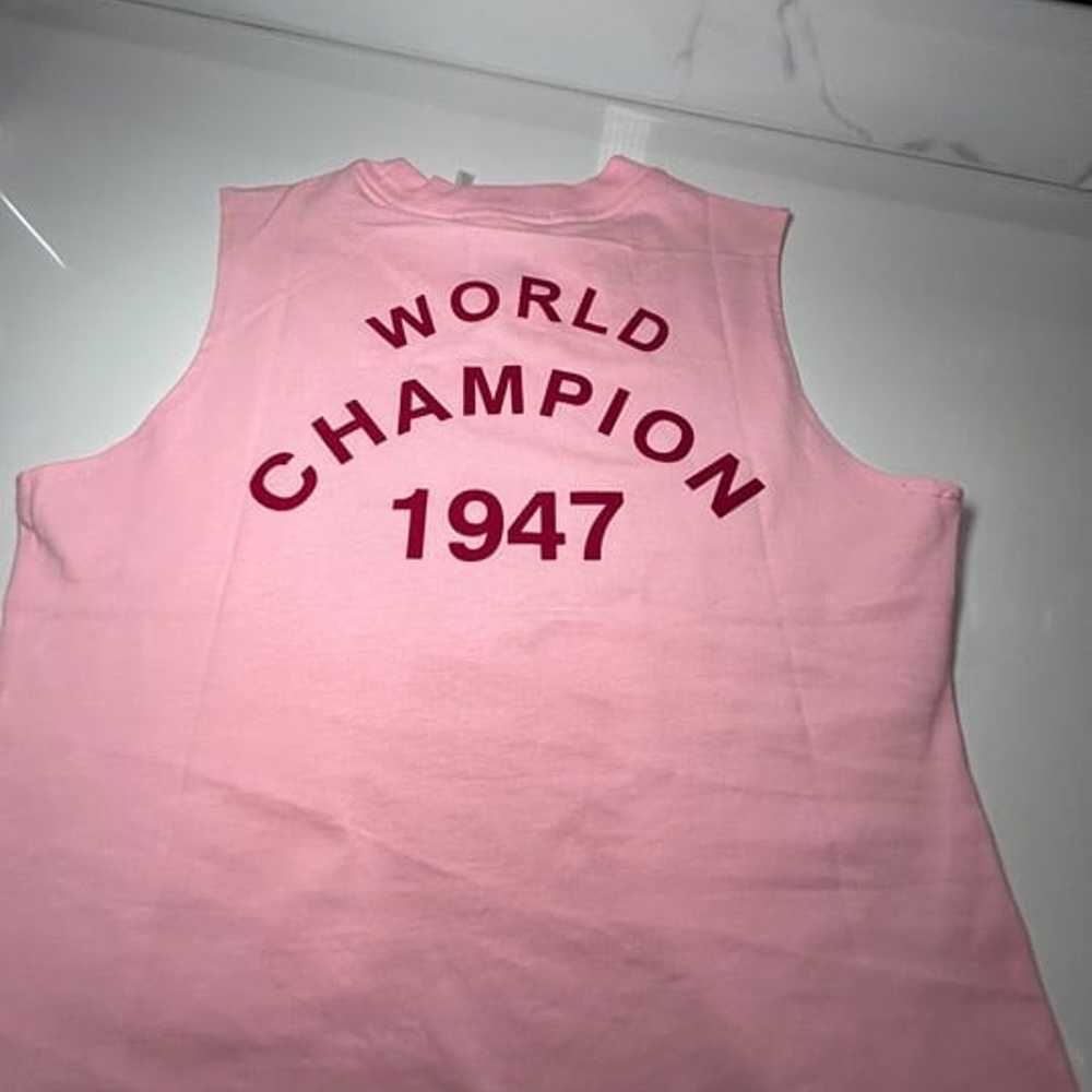 Vintage J'adore pink dior tank top - image 2