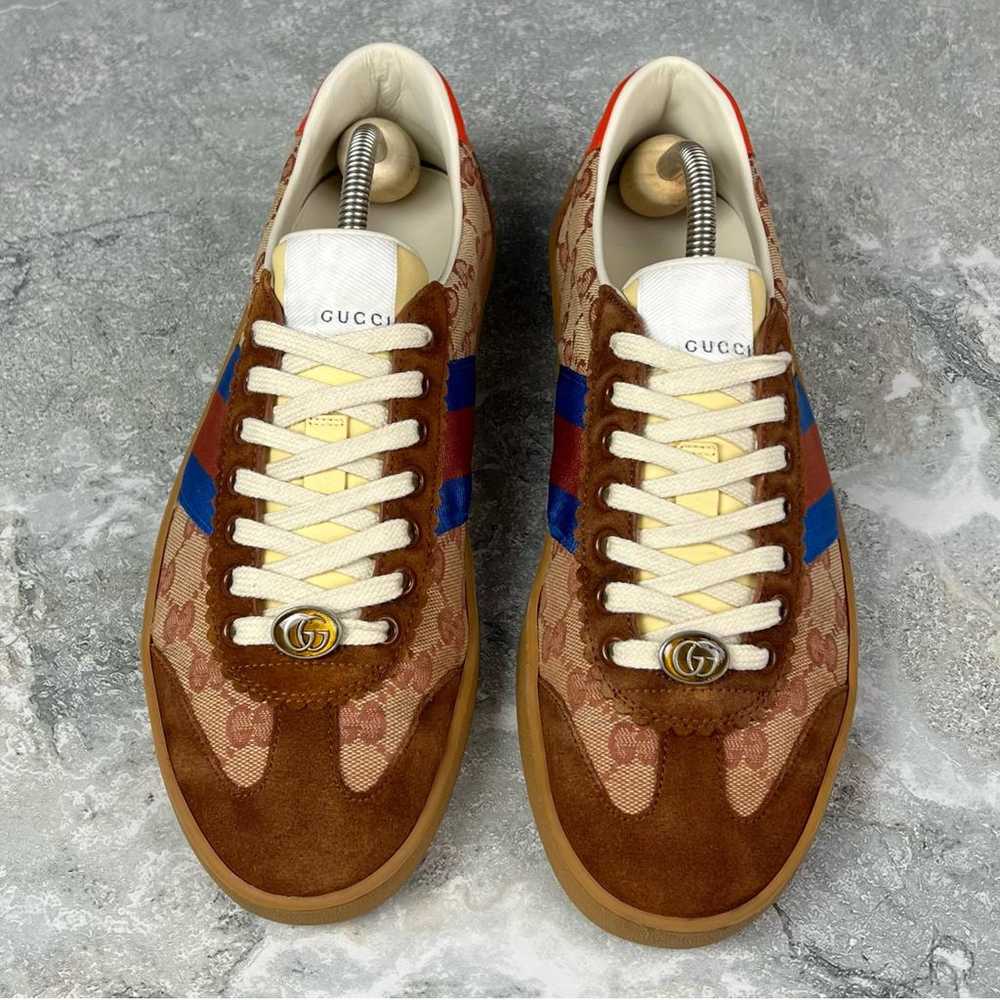 Gucci G74 low trainers - image 3