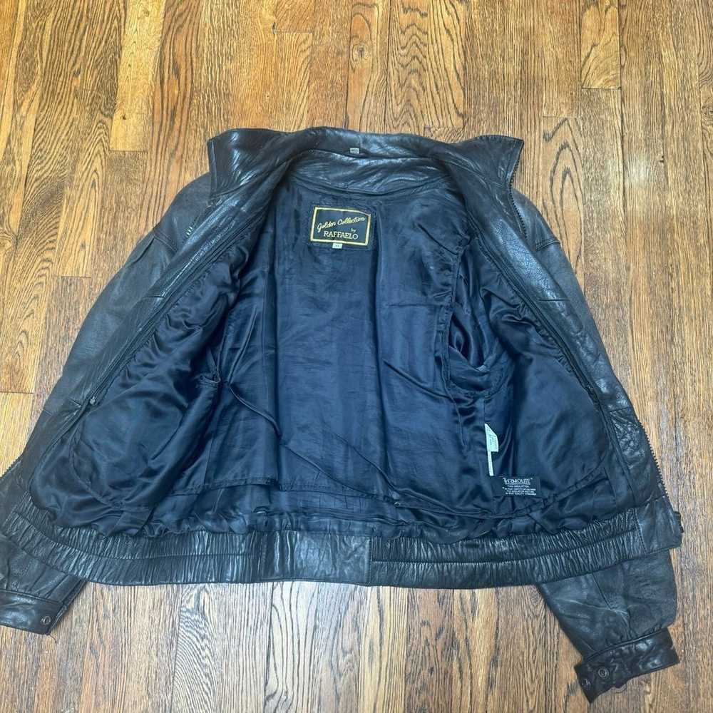 Vintage Leather Jacket - image 3