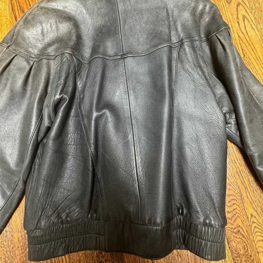 Vintage Leather Jacket - image 7
