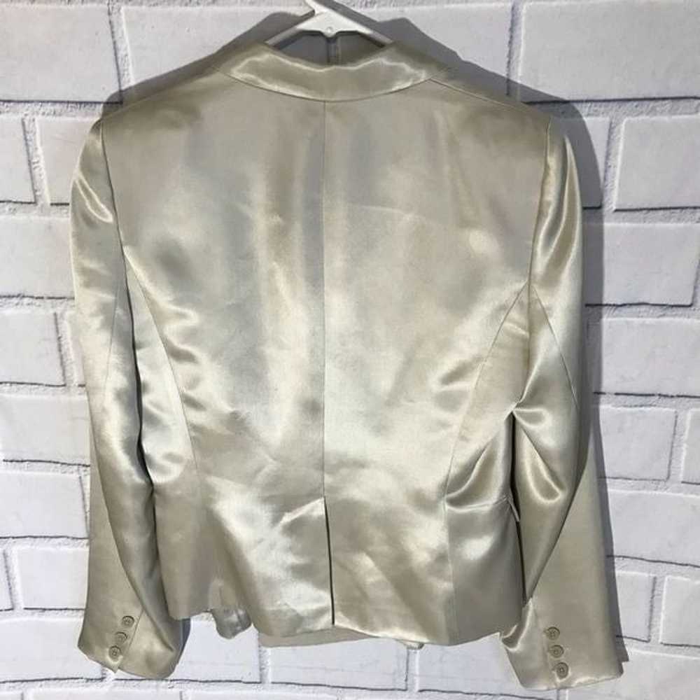 Emanuel Ungaro Jacket Blazer Size 8 Silk Matching… - image 5