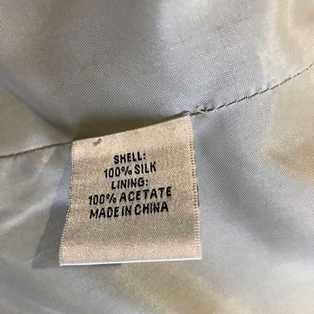 Emanuel Ungaro Jacket Blazer Size 8 Silk Matching… - image 9