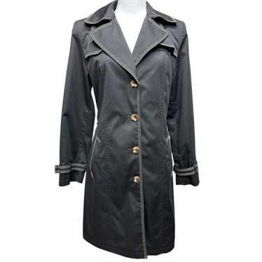 Gallery Vintage Black Water Resistant Raincoat Tre