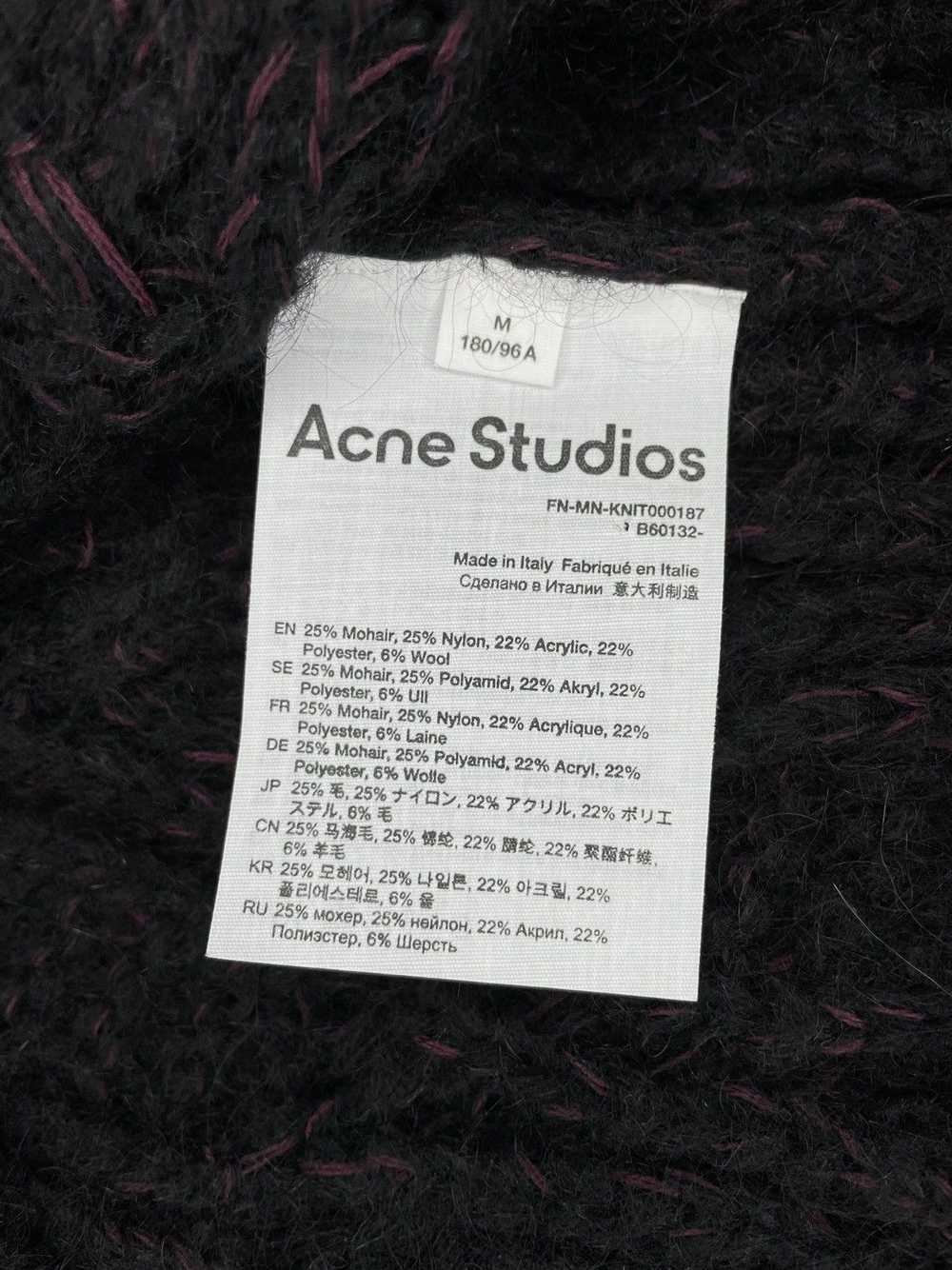 Acne Studios Acne Studios Melange Cable-Knit Swea… - image 8