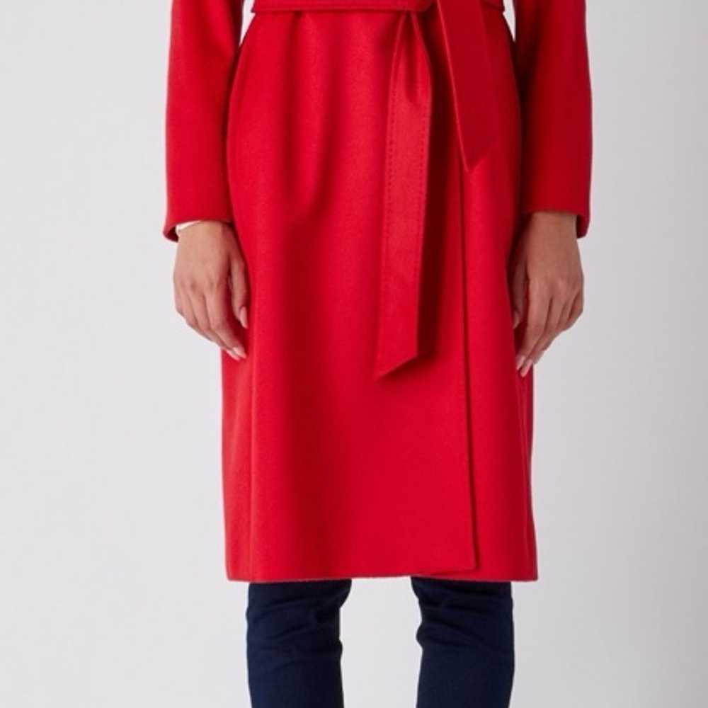 100% wool red Coat - image 2