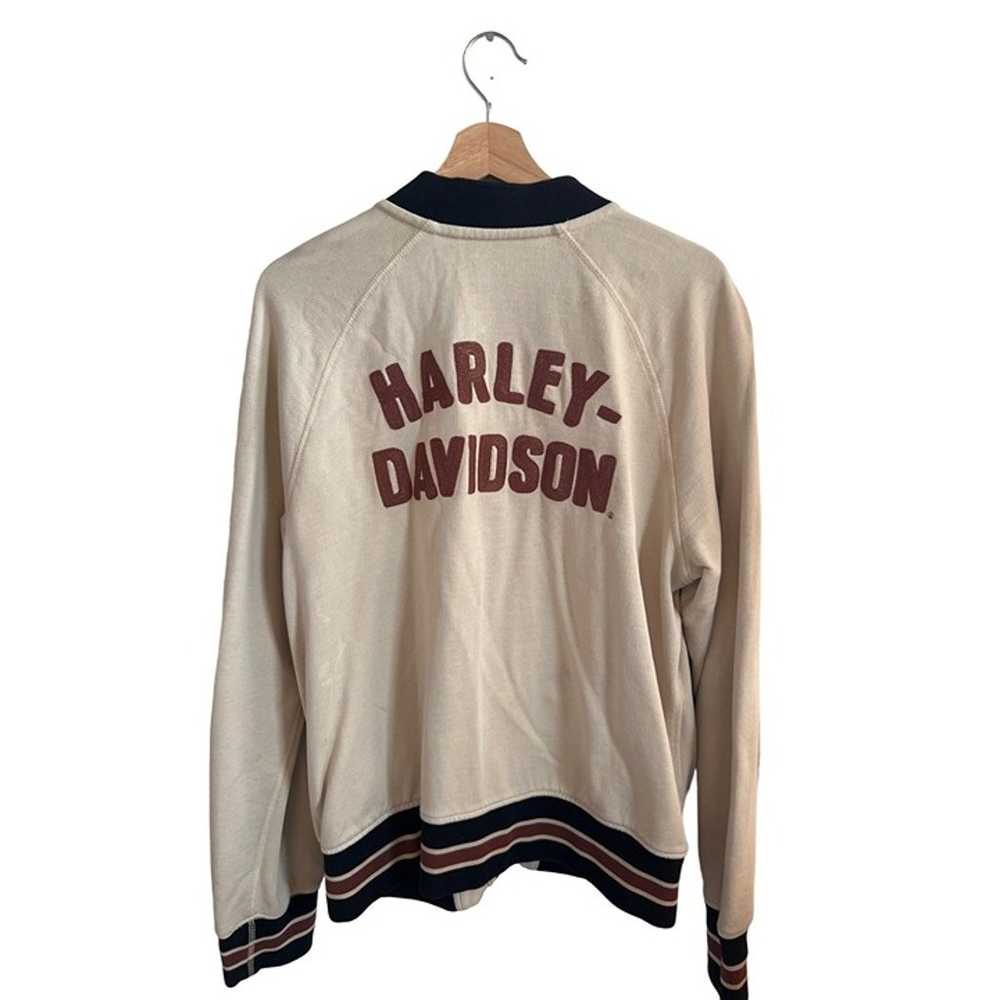 Harley Davidson Women's Size XL Embroidered Bombe… - image 7