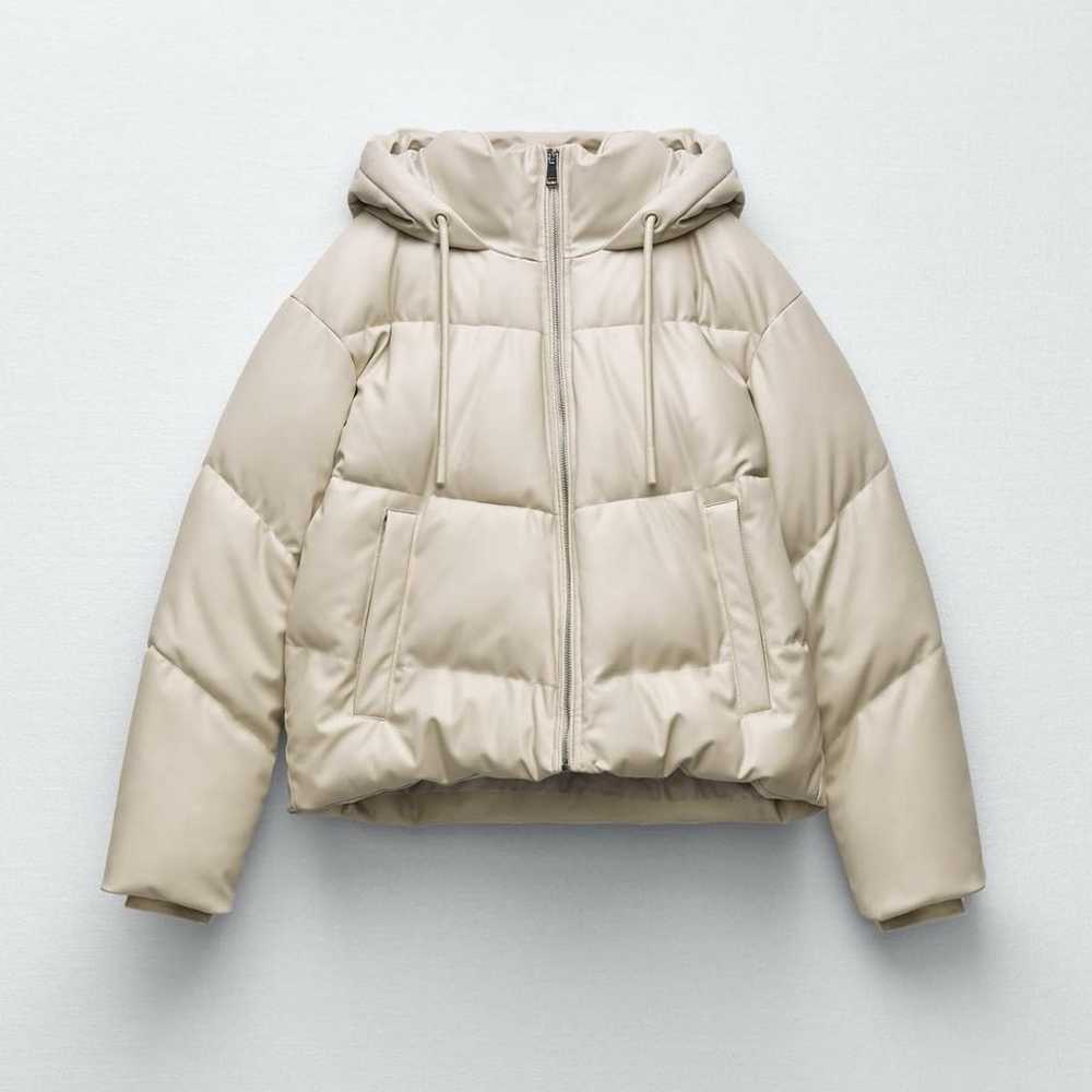 Zara Faux Leather Puffer Jacket - image 5