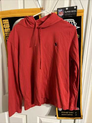 Polo Ralph Lauren Red Polo Pullover Hoodie - image 1