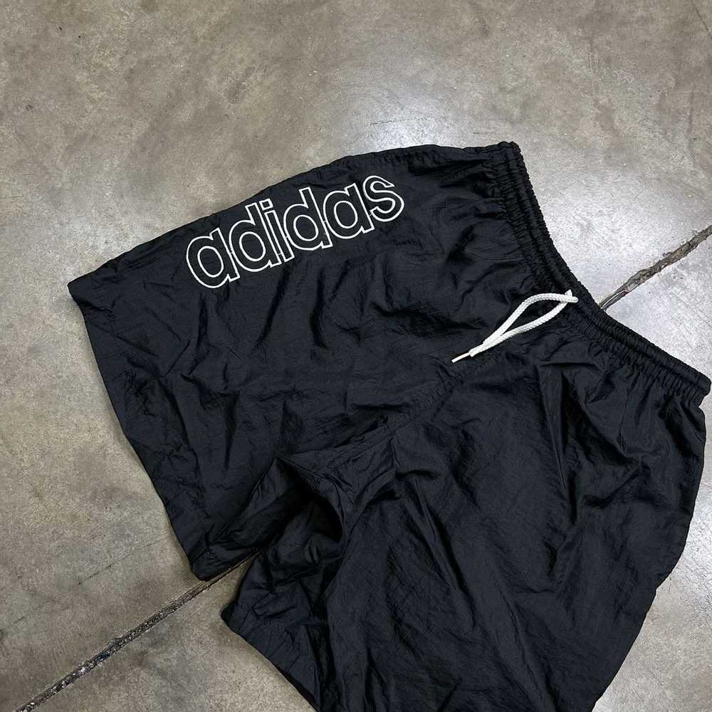 Adidas × Vintage Vintage 90s Adidas Spell Out Win… - image 3