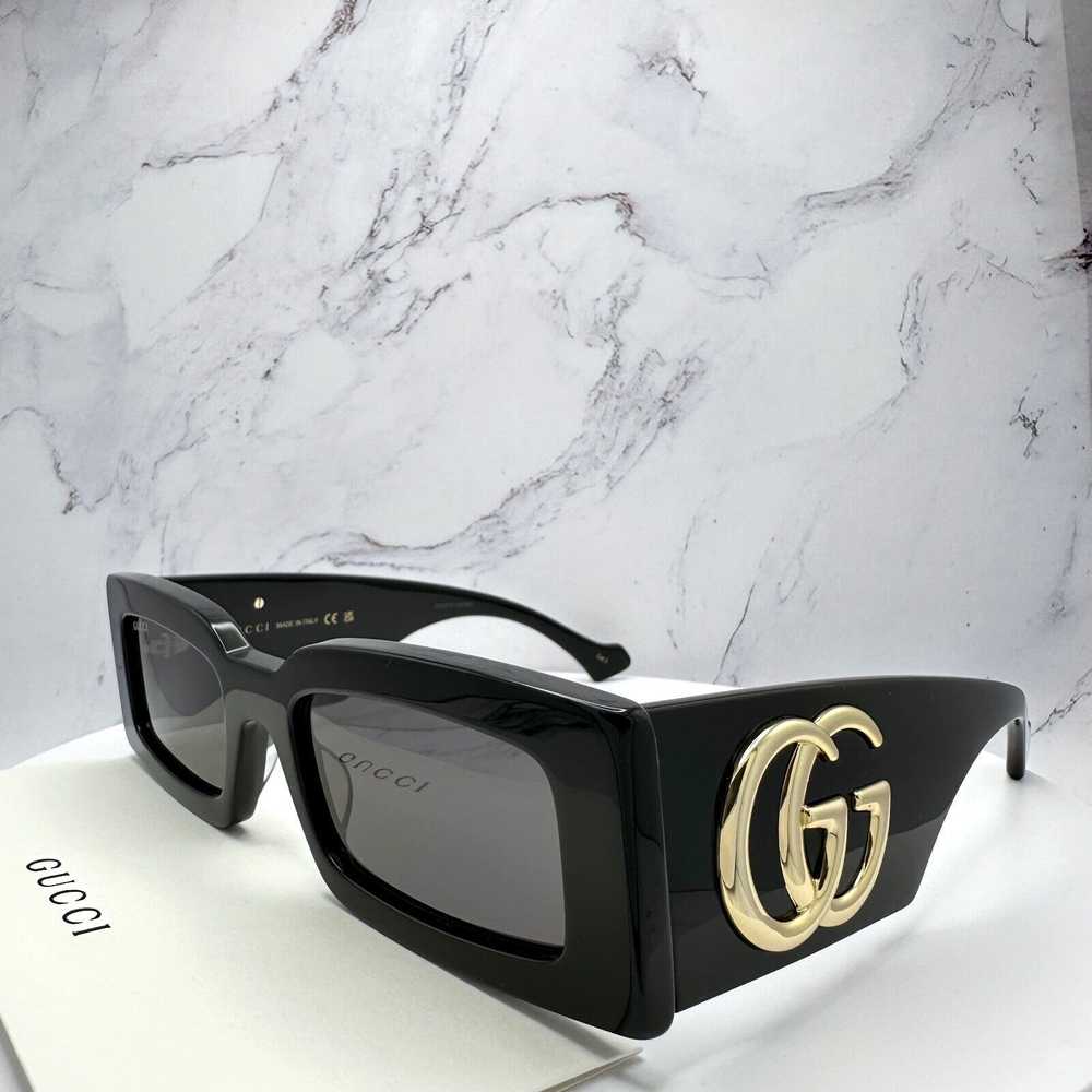 Gucci Gucci Black Sunglasses Interlocking GG Logo… - image 10
