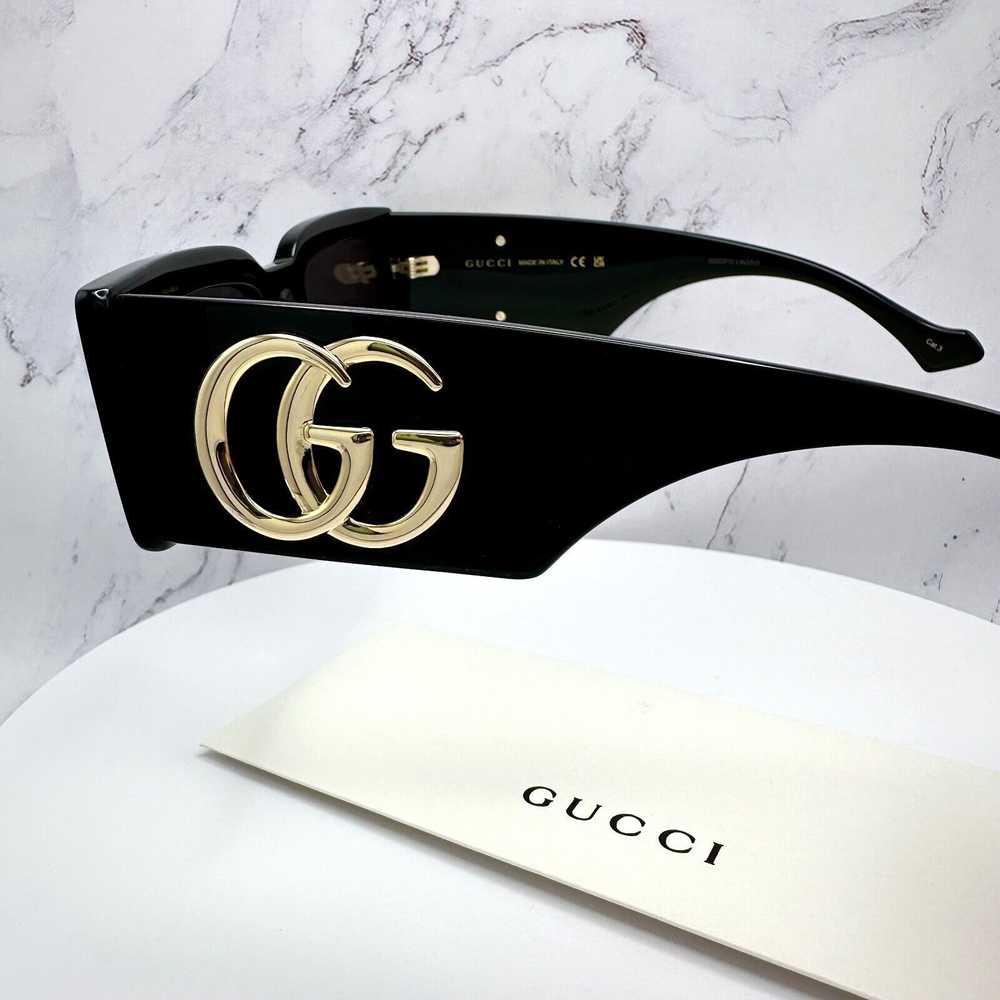Gucci Gucci Black Sunglasses Interlocking GG Logo… - image 12