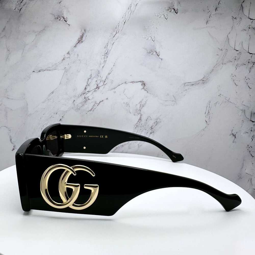 Gucci Gucci Black Sunglasses Interlocking GG Logo… - image 6