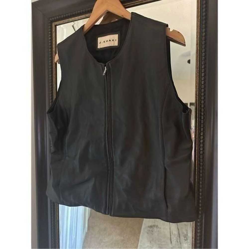 Leather Soul & Genuine Leather Vest Size Medium V… - image 3