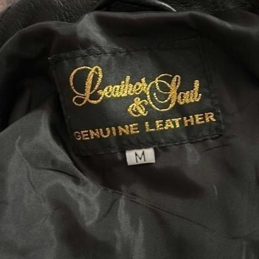 Leather Soul & Genuine Leather Vest Size Medium V… - image 7