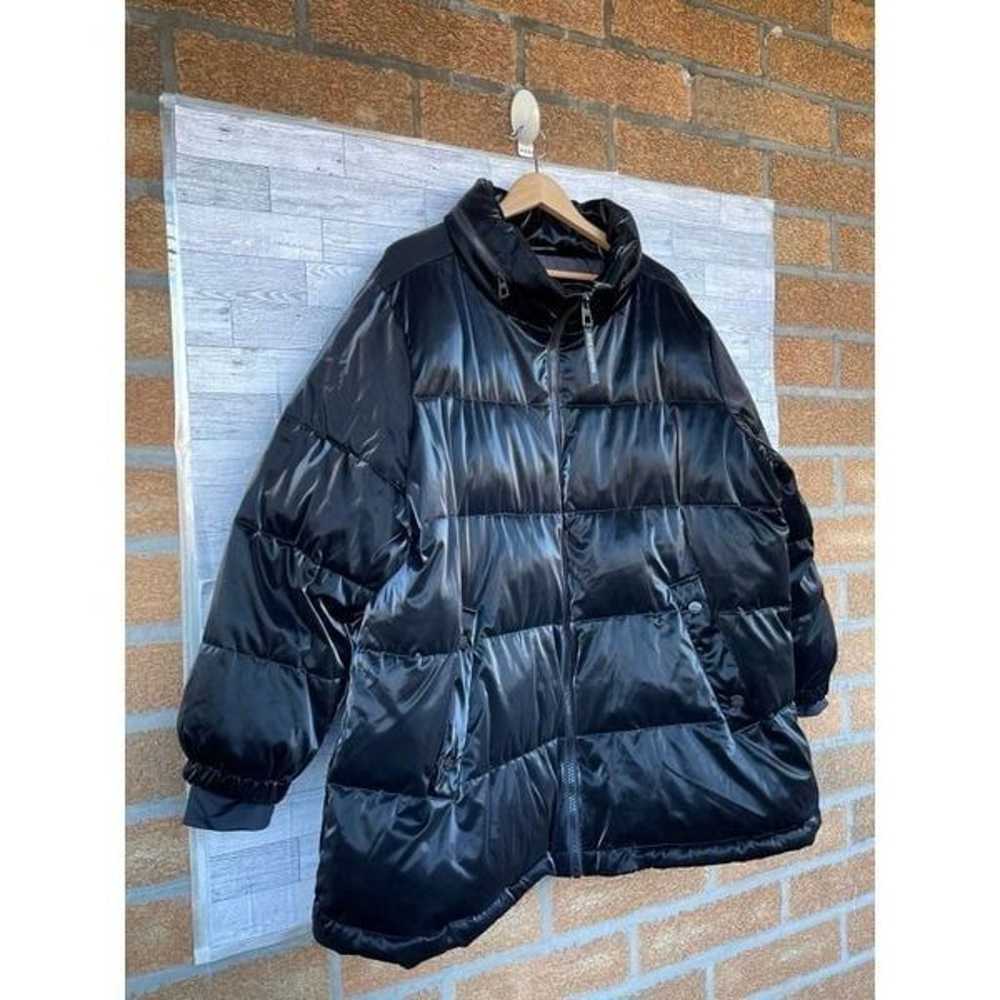 Arctic expedition liquid shine puffer coat with s… - image 2