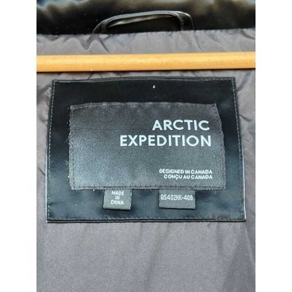 Arctic expedition liquid shine puffer coat with s… - image 8