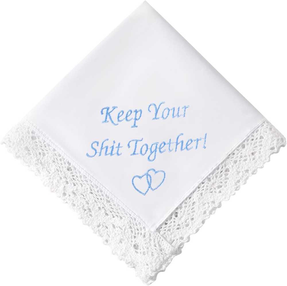 HOULIFE Wedding Handkerchiefs for Bride, Somethin… - image 1