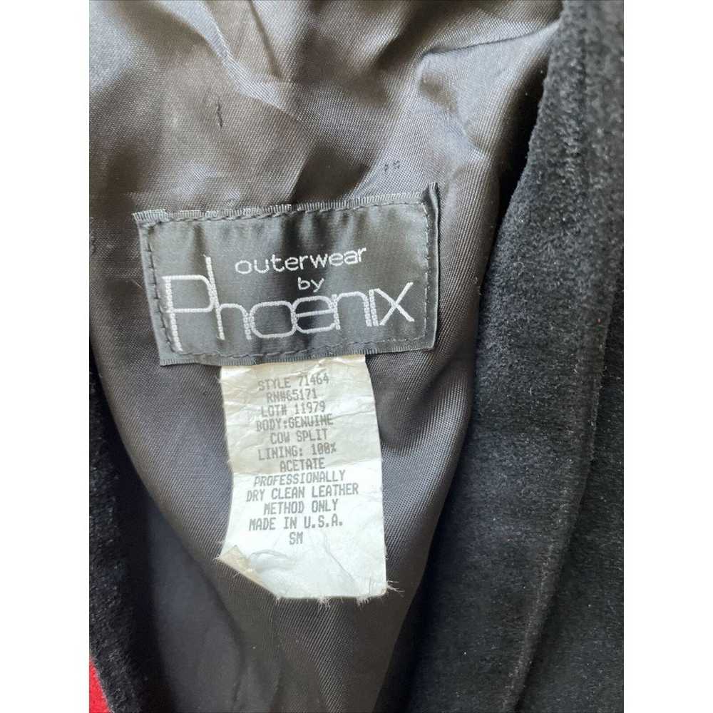 VTG Outerwear by Phoenix Women's Jacket Suede Bla… - image 3
