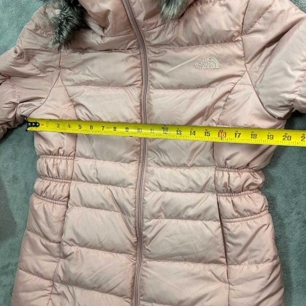 North Face Jacket Women Large Pink 550 Down Puffe… - image 3