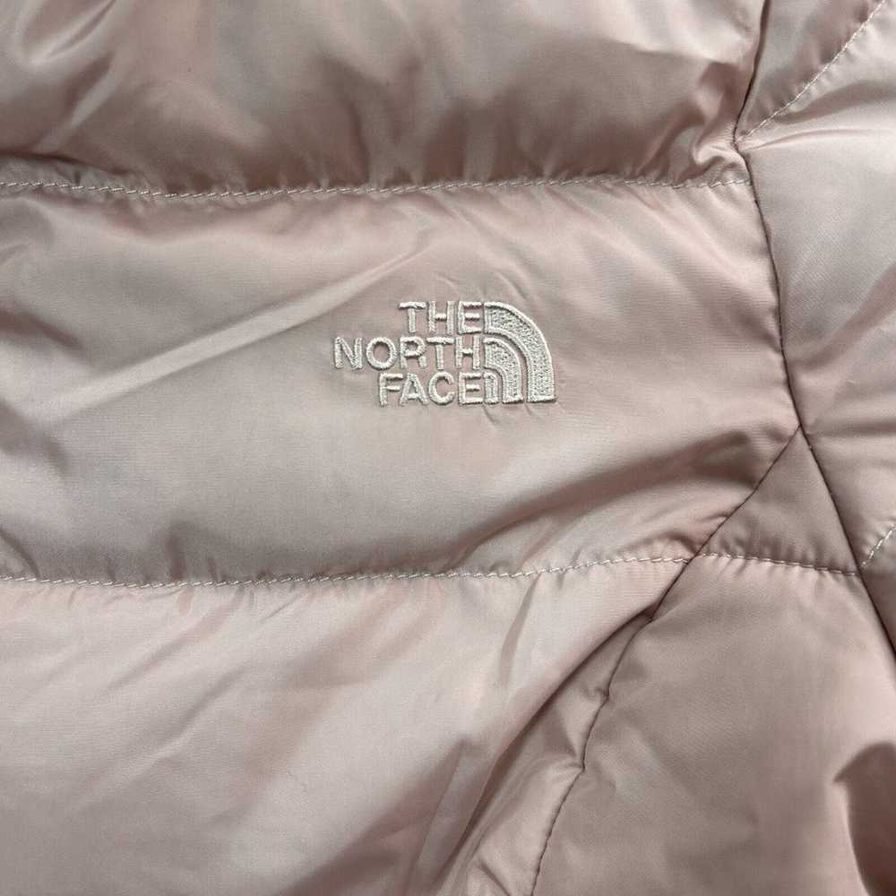 North Face Jacket Women Large Pink 550 Down Puffe… - image 5
