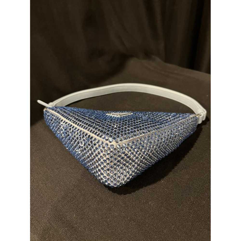 Prada Triangle glitter handbag - image 4
