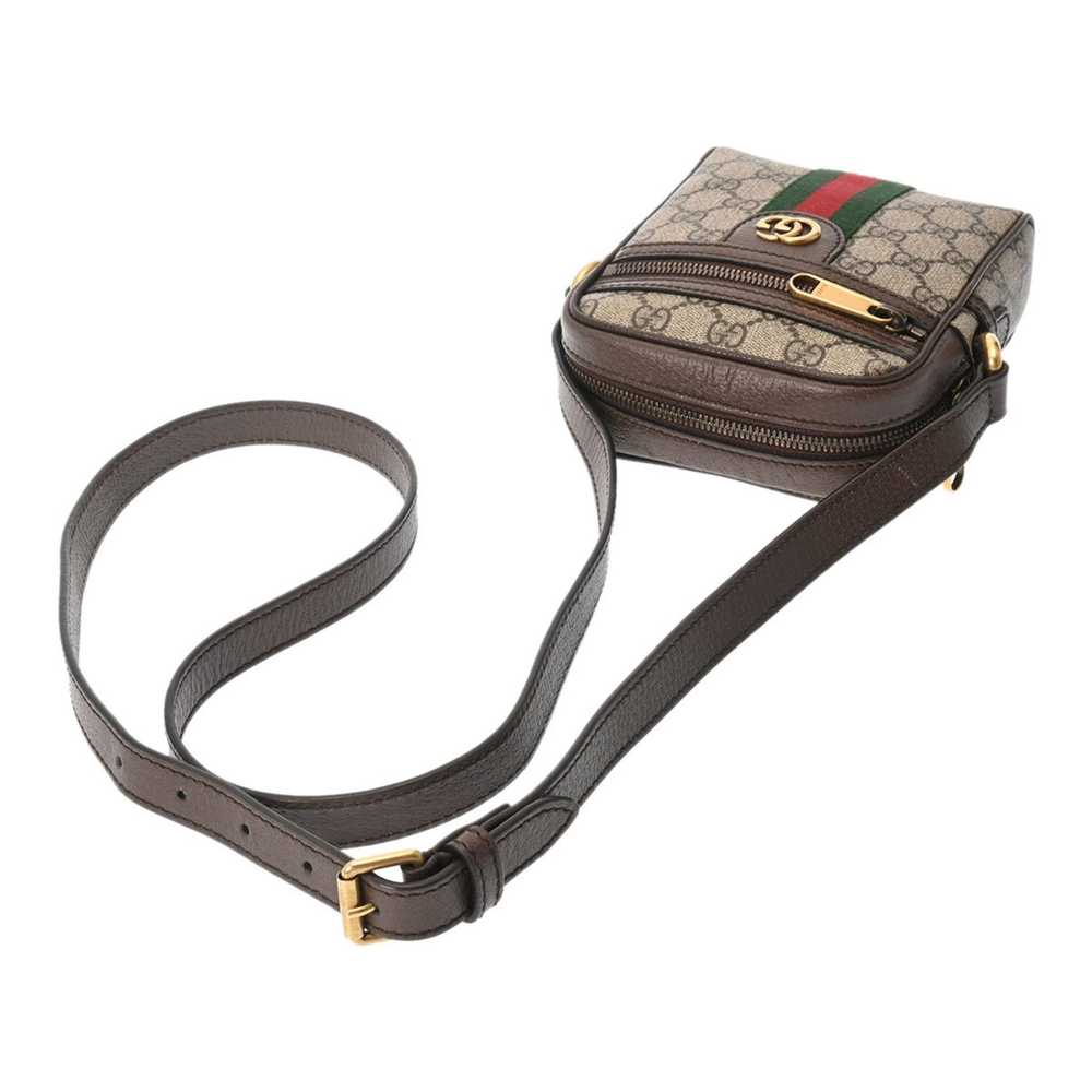 Gucci GUCCI GG Marmont Ophidia Shoulder Bag Beige… - image 3