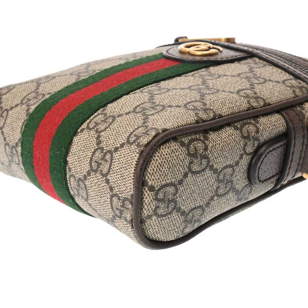Gucci GUCCI GG Marmont Ophidia Shoulder Bag Beige… - image 6