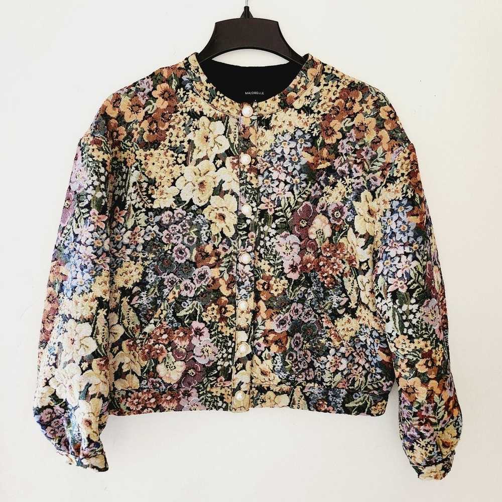 Majorelle Multicolor Jacket Front Snap Buttons Si… - image 3