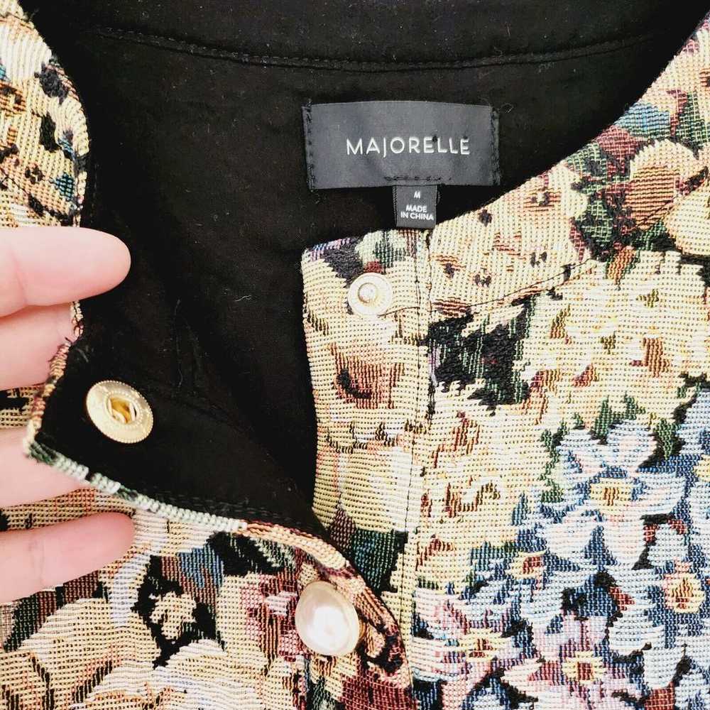 Majorelle Multicolor Jacket Front Snap Buttons Si… - image 6