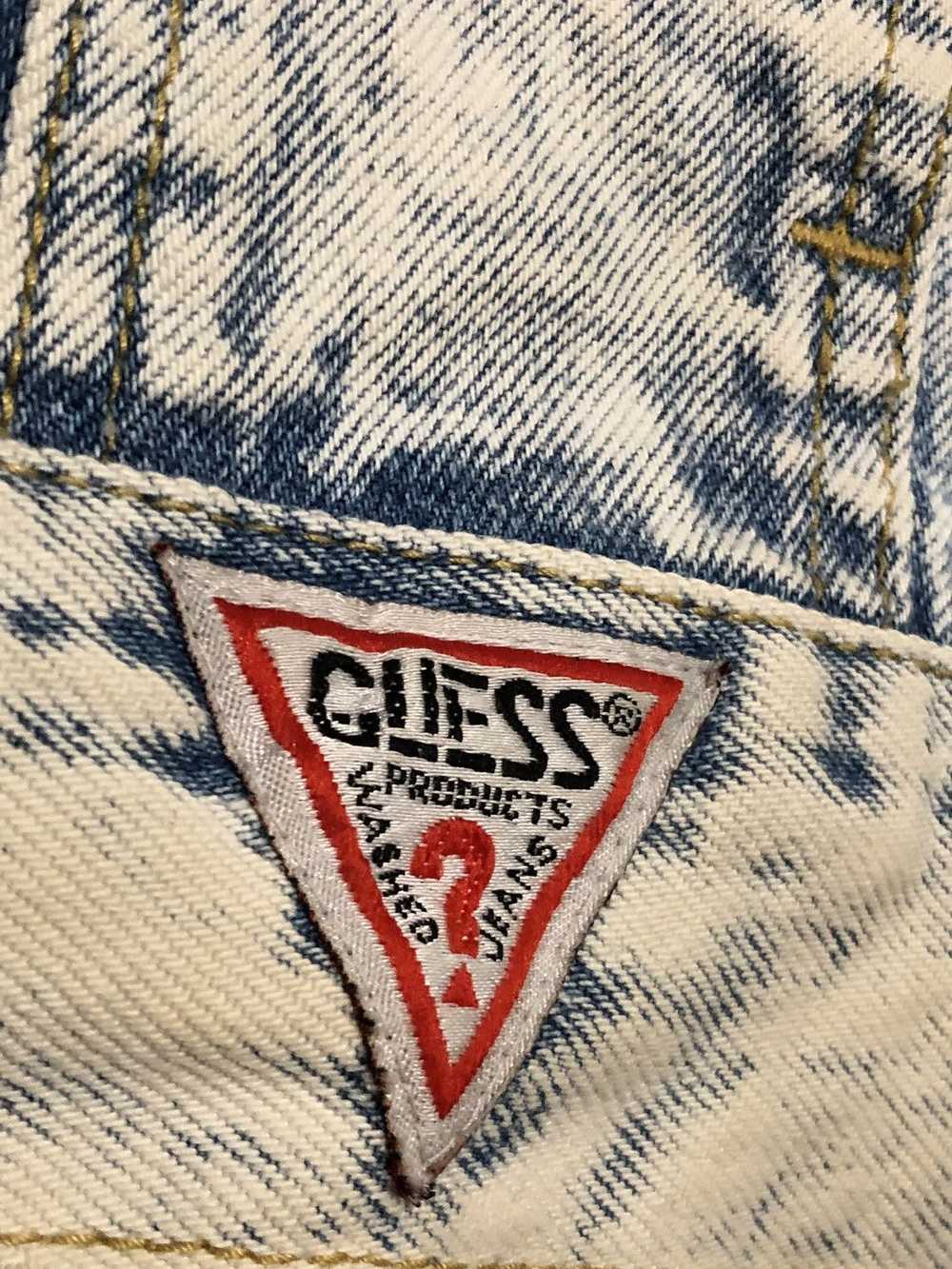 Guess × Vintage 90s Guess Jeans Acid Wash Denim J… - image 4