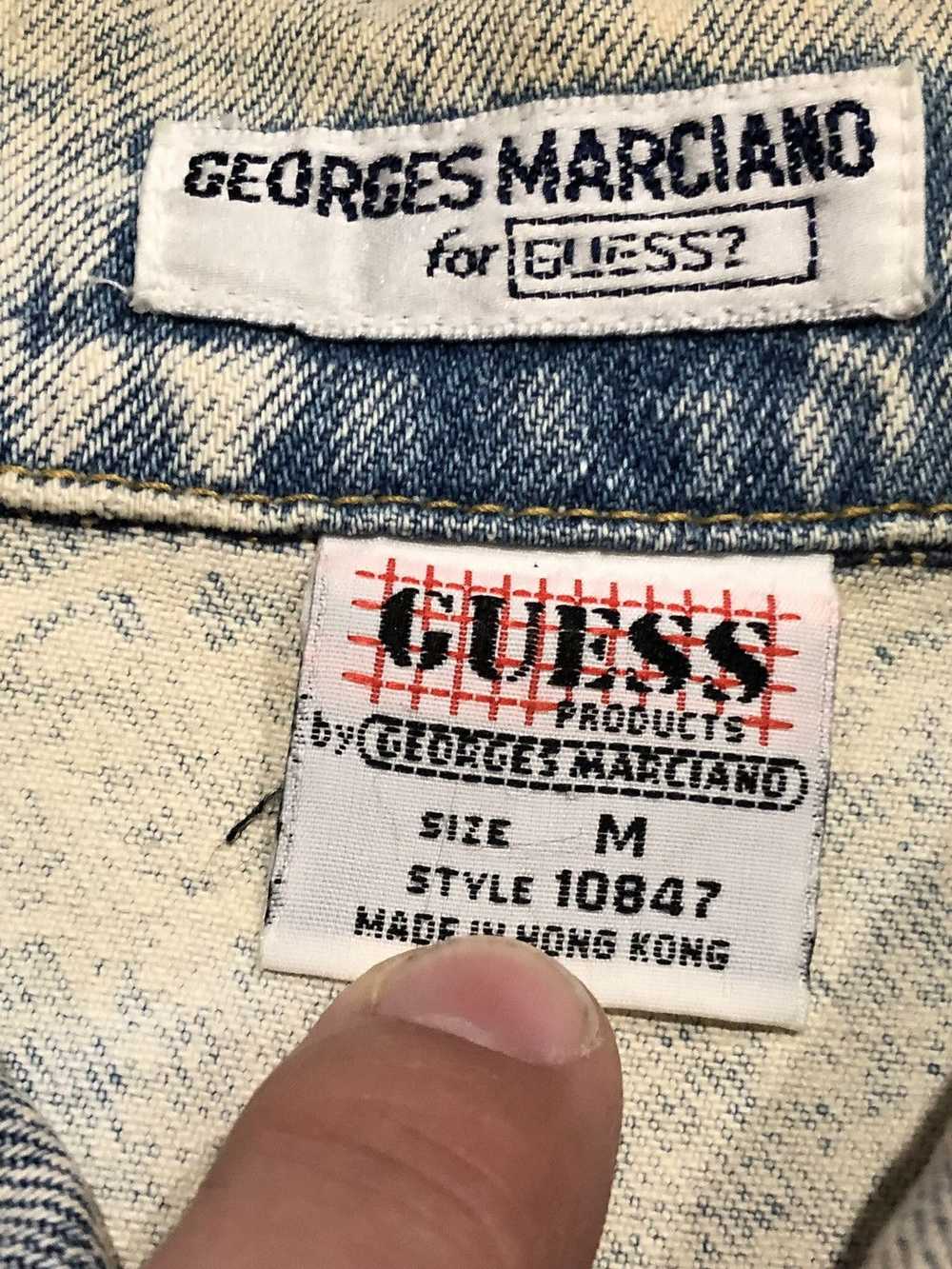 Guess × Vintage 90s Guess Jeans Acid Wash Denim J… - image 6