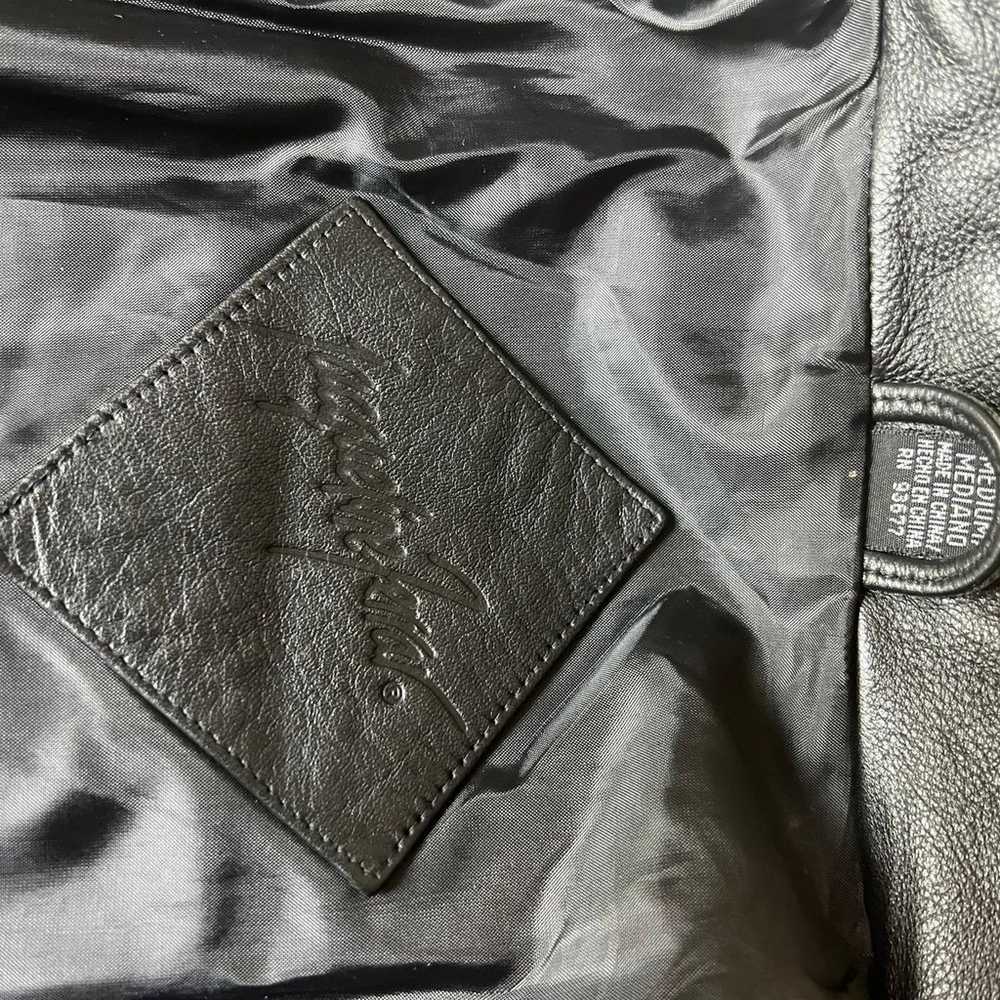 Jaqueline Ferrar Leather Jacket with Belt - image 5