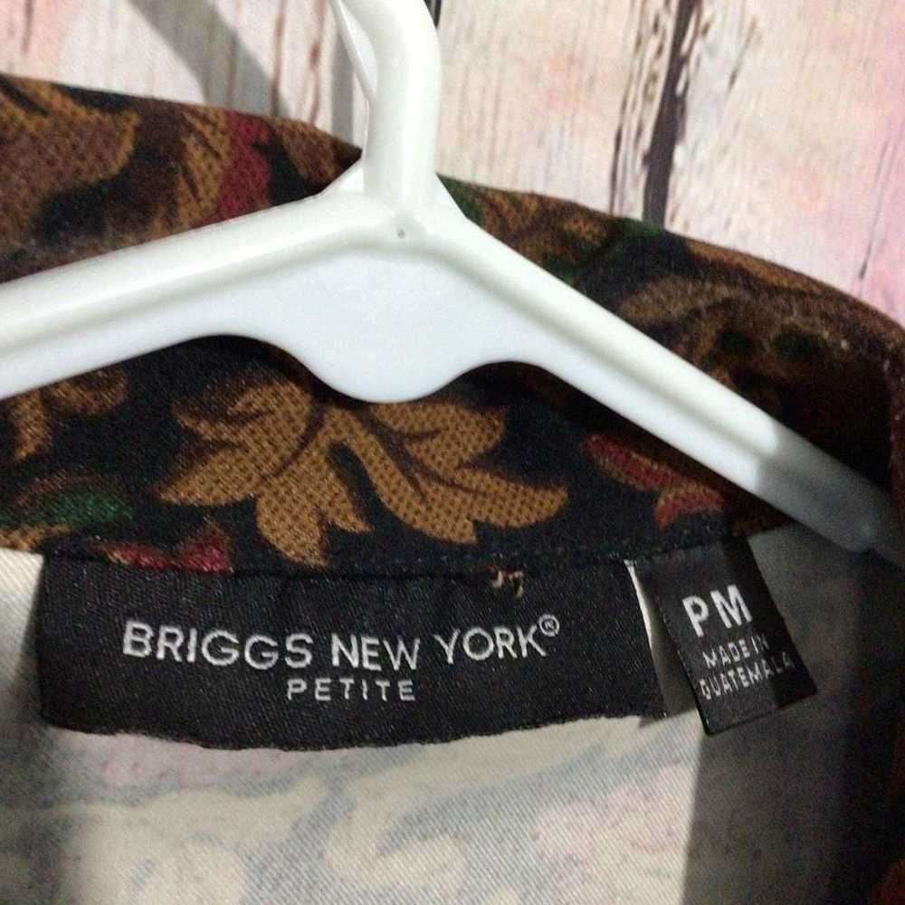Vintage Briggs New York 1990’s Blazer Jacket Size… - image 2